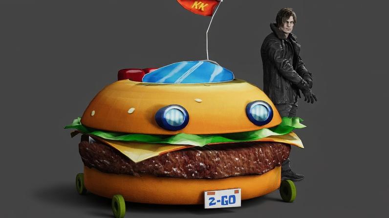 Fãs de Resident Evil Requiem seguem modificando o Porsche do Leon