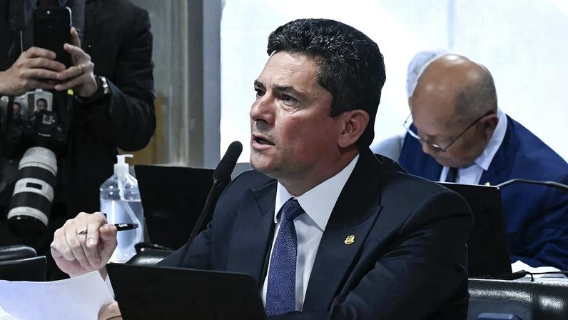 O senador Sergio Moro (União-PR). Foto: Waldemir Barreto/Agência Senado