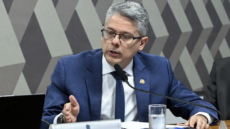 Relator da CPI do Crime Organizado, senador Alessandro Vieira (MDB-SE). (Foto: Carlos Moura / Agência Senado)