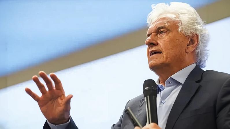 O governador de Goiás, Ronaldo Caiado