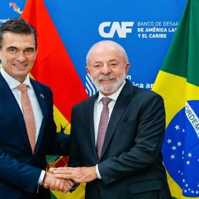Lula recebe presidente de direita da Bolívia após ausência à posse no Chile