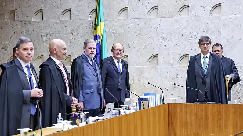 Sessão plenária do STF em 4 de fevereiro de 2026 — Foto: Antonio Augusto/STF