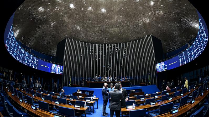 Brasília (DF), 24/02/2026 - Plenário do Senado Federal durante sessão deliberativa ordinária. Foto: Carlos Moura/Agência Senado