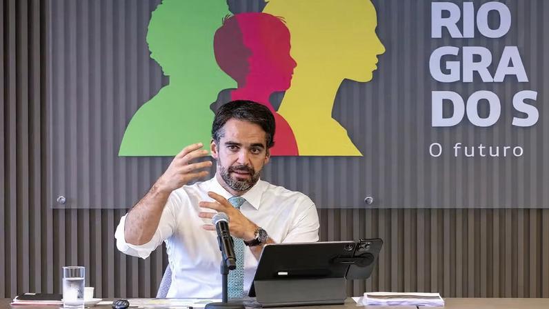 Eduardo Leite — Foto: Mauricio Tonetto / Palácio Piratini