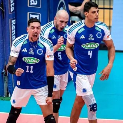 Cruzeiro enfrenta Vôlei Renata na final do Sul-Americano de Vôlei