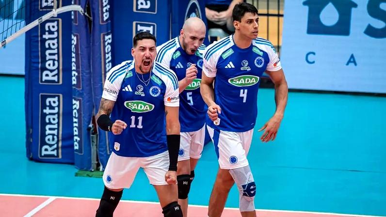 Semifinal do Sul-Americano de Vôlei 2026 - Sada Cruzeiro x Itambé Minas (Foto: Agência i7/Sada Cruzeiro)