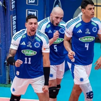 Cruzeiro x Campinas na final do Sul-Americano de vôlei; horário e transmissão