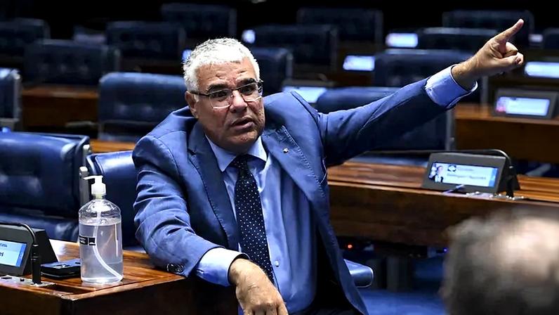 Senador Eduardo Girão (Novo-CE). (Foto: Carlos Moura/Agência Senado)