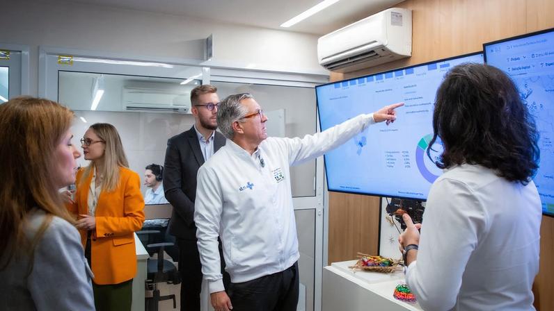 São Paulo (SP) - O ministro da Saúde, Eliseu Padilha, durante lançamento do Meu SUS Digital para jogos e apostas no Hospital Sírio Libanês. Fotos: Rafael Nascimento/MS