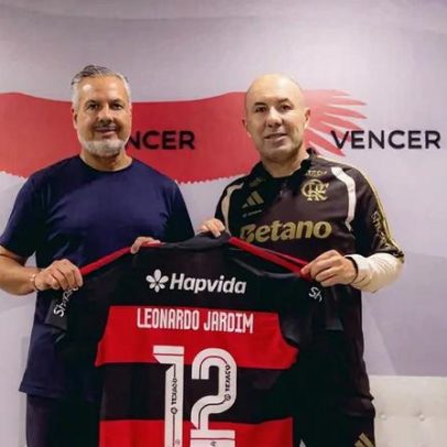 Ao vivo: Leonardo Jardim apresenta-se no Flamengo
