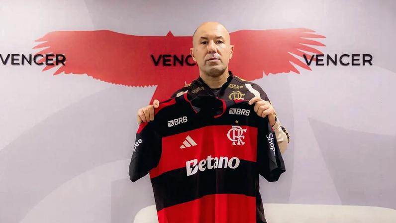 Leonardo Jardim, novo técnico do Flamengo (Foto:Adriano Fontes/Flamengo)