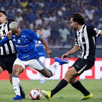 Briga entre jogadores marca o fim de Cruzeiro x Atlético-MG