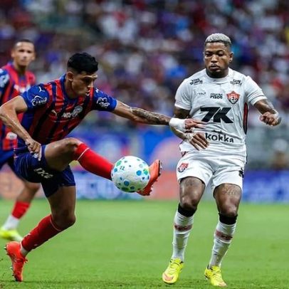 Bahia e Vitória empatam clássico pelo Brasileirão