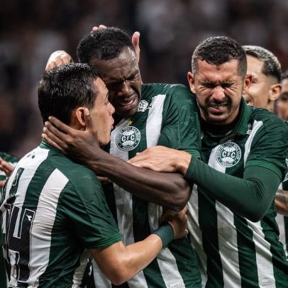 Coritiba vence o Corinthians em São Paulo pelo Brasileirão