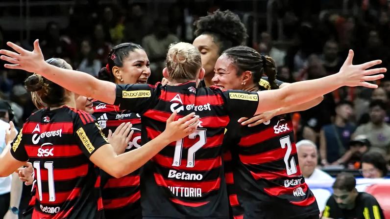 Sesc Flamengo vence Sesi Bauru e retoma vitória na Superliga Feminina