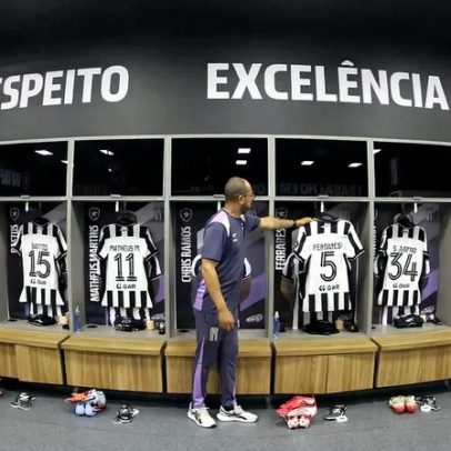 Botafogo muda titulares para o clássico contra o Flamengo; veja a escalação