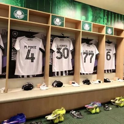 Botafogo muda o time para enfrentar o Palmeiras; veja a escalação