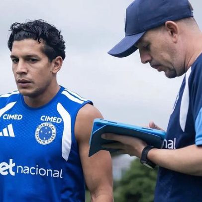 Cruzeiro: Romero evolui e Gerson treina em tempo integral