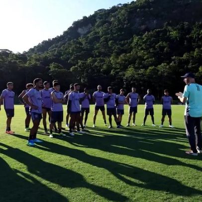 Botafogo inicia preparação para jogo atrasado com Bellão no comando