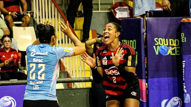 Laís volta de lesão e aponta fator decisivo para liderança do Sesc Flamengo na Superliga