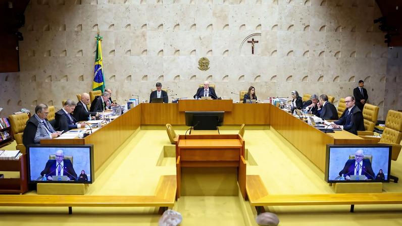 Sessão do STF. Foto: Gustavo Moreno/STF