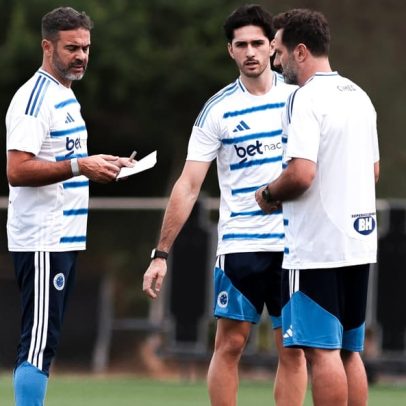 Artur Jorge comanda o primeiro treino do Cruzeiro