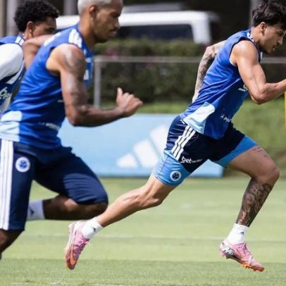 Cruzeiro encerra preparação para duelo contra o Vitória