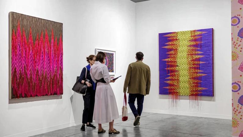 Candace Madey's stand at Art Basel Miami Beach 2025