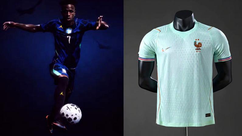 Brasil e França vão usar uniformes inéditos no duelo de hoje