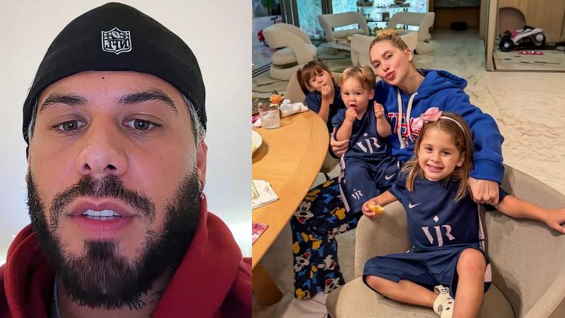 Zé Felipe defende Virginia após viagem com os filhos aos EUA