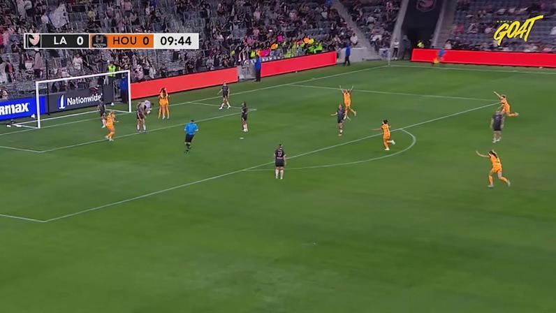 Houston Dash vence Angel City por 1 a 0 com gol de Maggie Graham