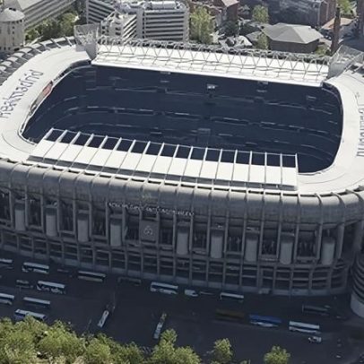 Santiago Bernabéu vira quadra de tênis para o Madrid Open