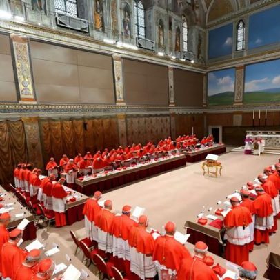 Cardeal com telefone em conclave secreto para eleger o Papa Leão, diz livro