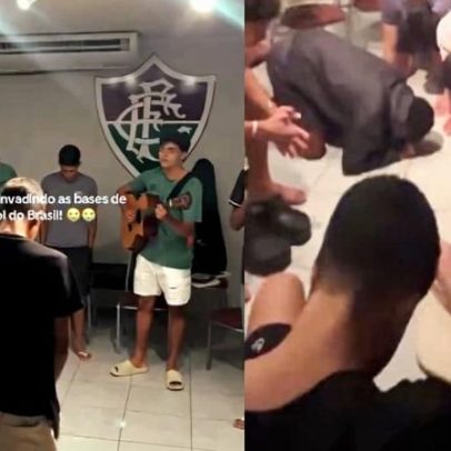 Jogadores da base do Fluminense criam célula no clube, Mover de Deus