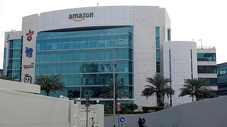 Sede de la empresa Amazon en Dubái, el pasado sábado.