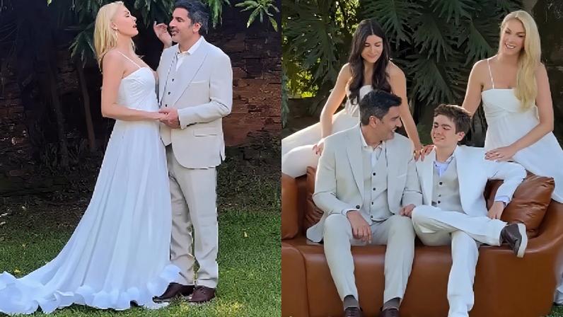 Ana Hickmann e Edu Guedes fazem ensaio pré-casamento com os filhos