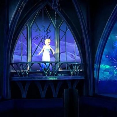Frozen recebe nova atração temática tecnológica em parque na França