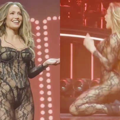 Jennifer Lopez reage às críticas por look transparente aos 56 anos