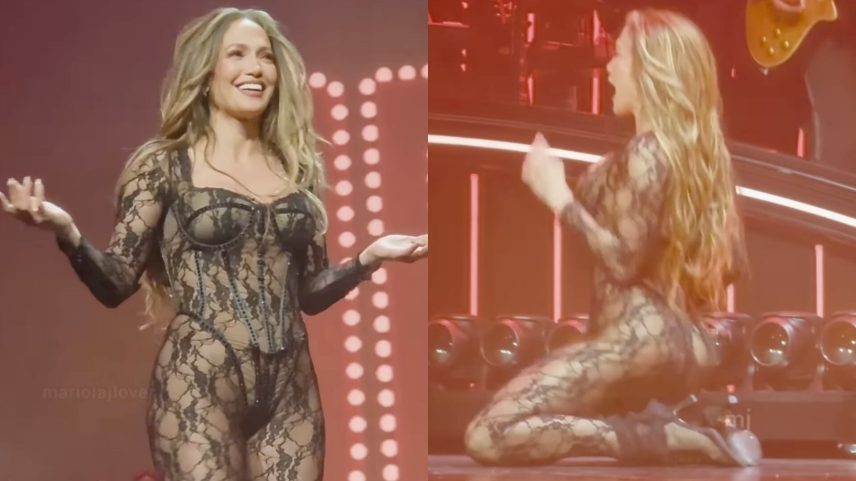 Jennifer Lopez reage às críticas por look transparente aos 56 anos