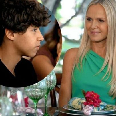 Eliana recebe declaração de amor do filho Arthur; adolescente rouba a cena