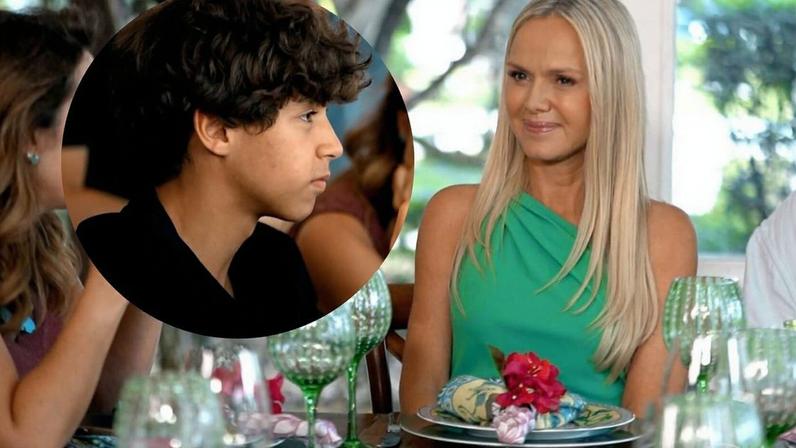 Eliana recebe declaração de amor do filho Arthur; adolescente rouba a cena