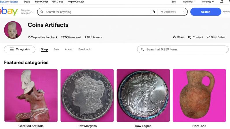 México pede à eBay suspensão de vendas de artefatos pré-hispânicos