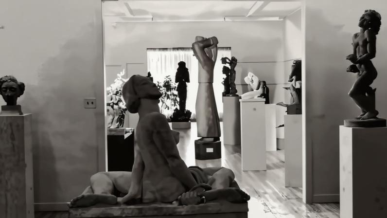 Exhibition of Maria Martins at the Valentine Gallery in May 1942