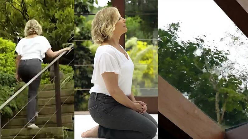 ‘Céuzinho’: com telhado de vidro, carpete branco e muita natureza em volta, mansão de Heloisa Périssé tem cômodo especial para orações