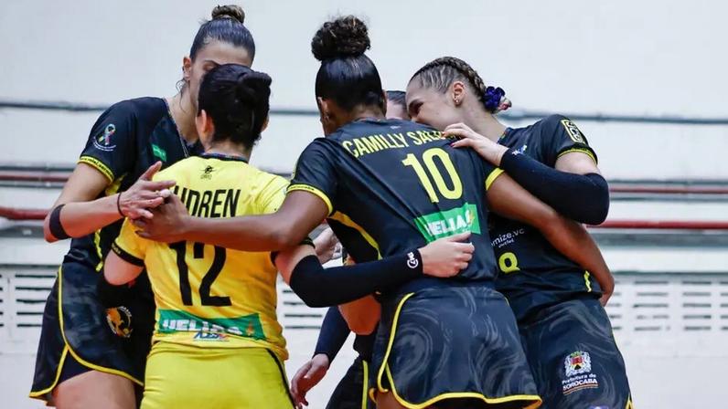 Sorocaba perde seu último jogo em casa na Superliga, contra o Brasília (Foto: Kamila França/Renasce Sorocaba)