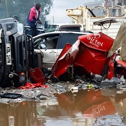 Chuvas intensas e inundações deixam pelo menos 23 mortos em Nairobi