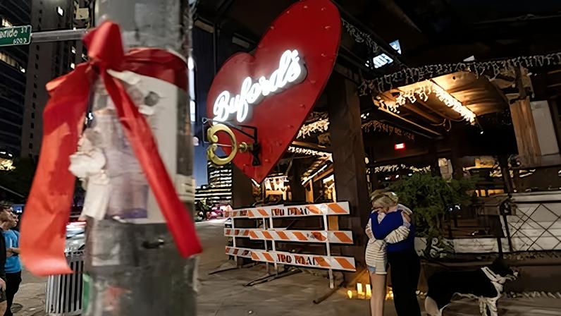 Imagen del local donde un hombre disparó contra los clientes, en Austin (Texas).