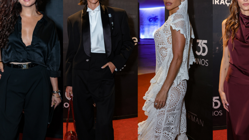 Celebridades brilham em looks elegantes em evento no Rio