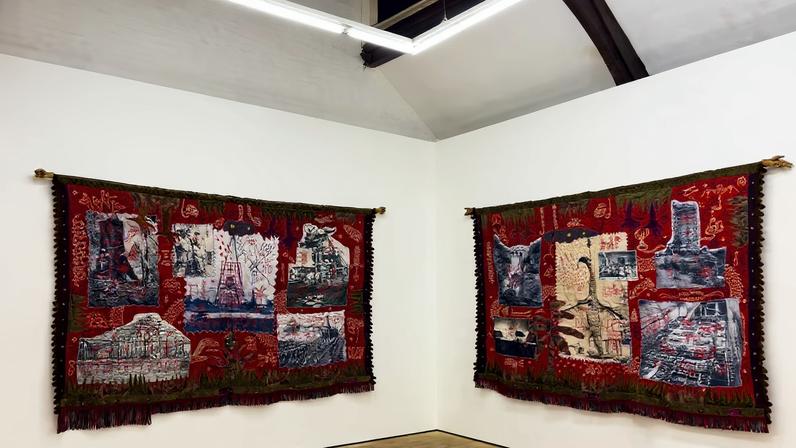 A full view of the works above by Cian Dayrit, which will be part of the Filipino artist’s solo show at Cheng-Lan Corner in Hong Kong
