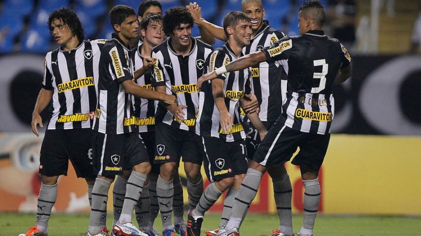 Time do Botafogo em 2012 (Foto: Divulgação/Botafogo)